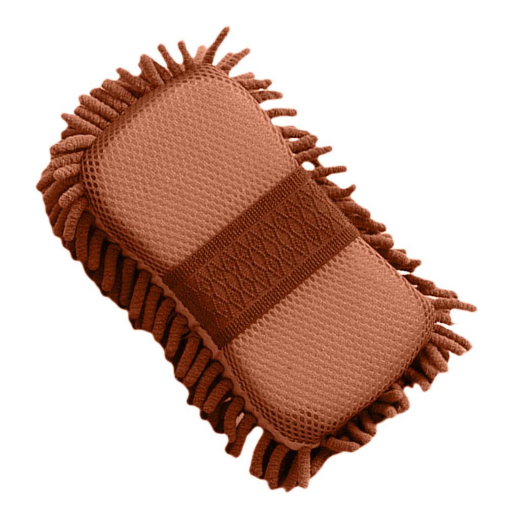 Car Cleaning Sponge Car Wash Glove Microfiber Chenille Washing Detailing Brush Pad Multifunction Cleaning Tool Accessories