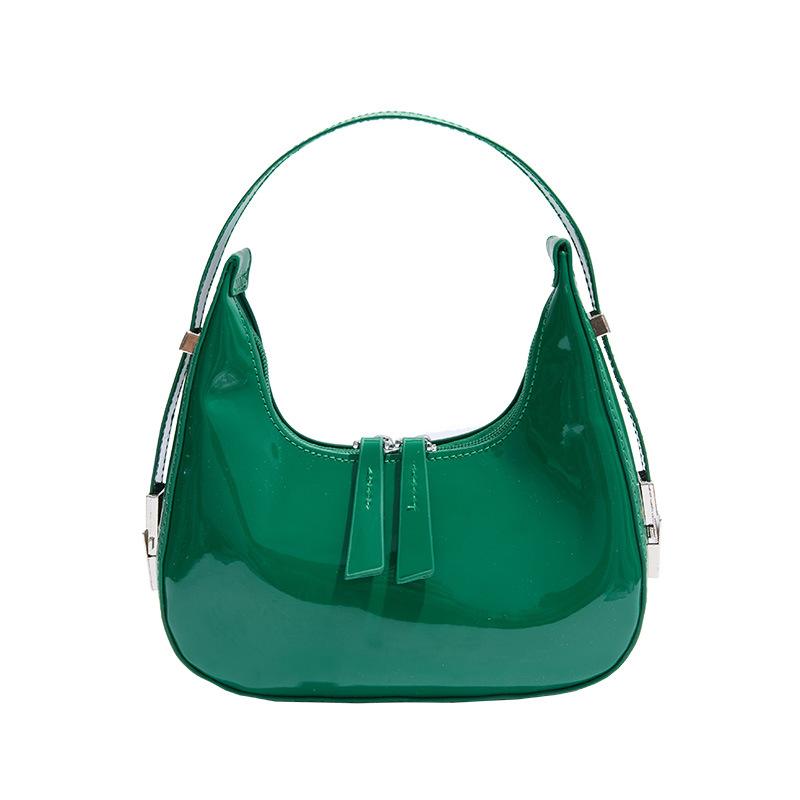 New Spring and Summer Portable Textured Underarm Shoulder Bag Fashion Casual Simple Commuter Ladies Bag