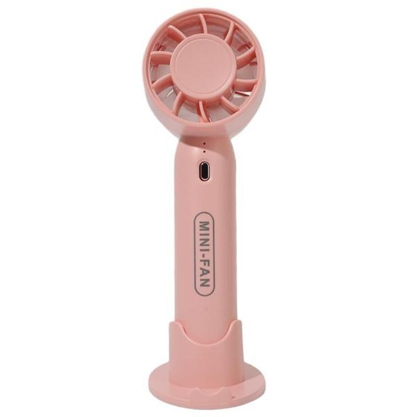 1Pc Portable Hand Fan Air Fan Cooler Outdoor Electric Fan Portable Air Conditioner Mini Cooler Cooling USB Rechargeable Cold Fan