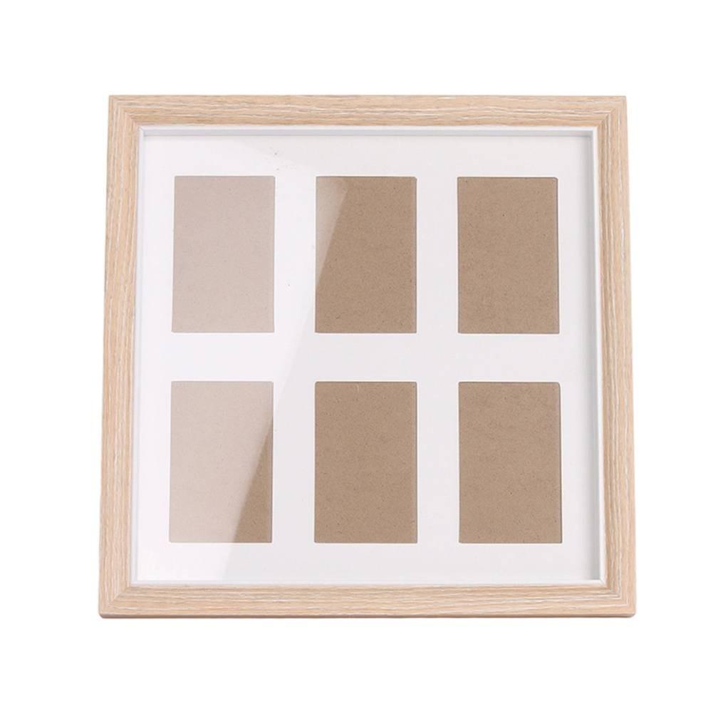 

Рамка для фотографий Настенная настольная рамка Деревянная рамка-коллаж 3 inch primary color