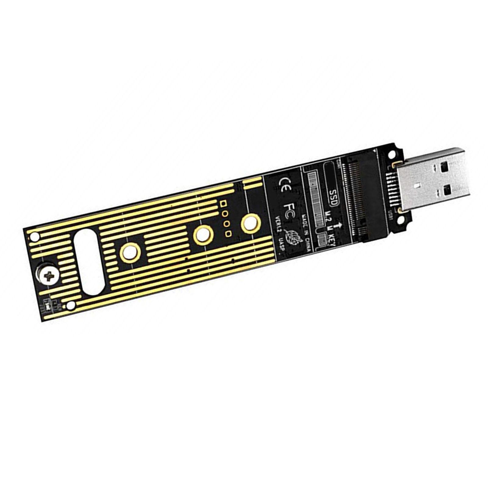 

M.2 to USB3.1 NVME Tool Adapter Card Plug and Play Portable SSD High Speed ​​NGFF Converter