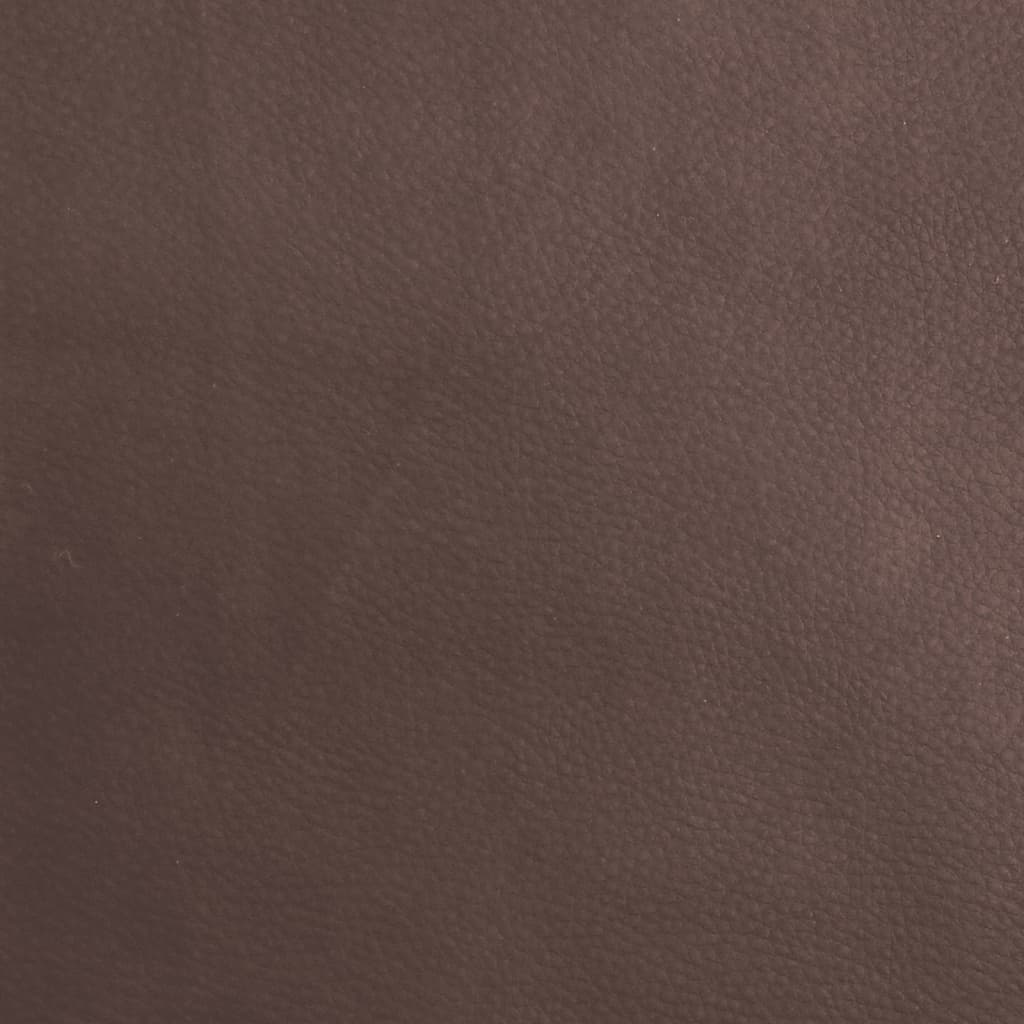 Electric Massage Chair Brown Faux Leather