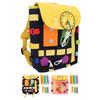 Felt Toddler Backpack with Learning Toys Educational Activity Board for Children Aged 1-3 Digital Nu