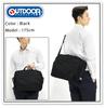 Shoulder Bag 62335 Black Business Bag Sorting Pocket Function [Outdoor Products] Carry-on Men's 62335-10