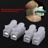 20Pcs CH2 Spring Quick Wire Connector Cable Clamp Terminal Block LED Strip Light Electrical Tapes Cable Clamp Tools