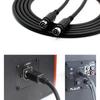 4Pin DIN Male Speakers Cable For R1700BT R1600TIII Speakers High Fidelitys Sound Wire Copper Shielding ABS Housing