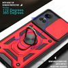 Armor Case For OPPO Reno 10 5G Reno10 Pro Reno 8T 7 6 5 Lite Cover Lens Protection With Ring Magnetic Holder Coque Fundas