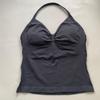 DFYNE Sports Vest & Halter Bra 3/4 Shorts Set