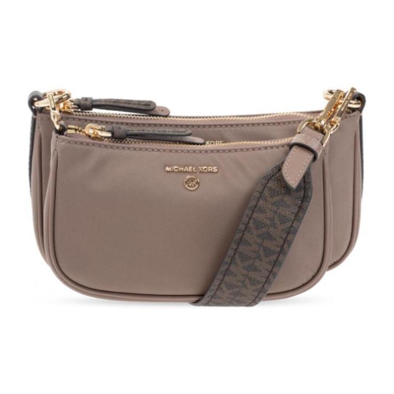

Michael Kors Mk Jet Set 3 In 1 Commuter Nylon Crossbody Bag Women Bags Light-Brown 32F1GT9C6C-224 Basic Set (Bag+Dust Bag)