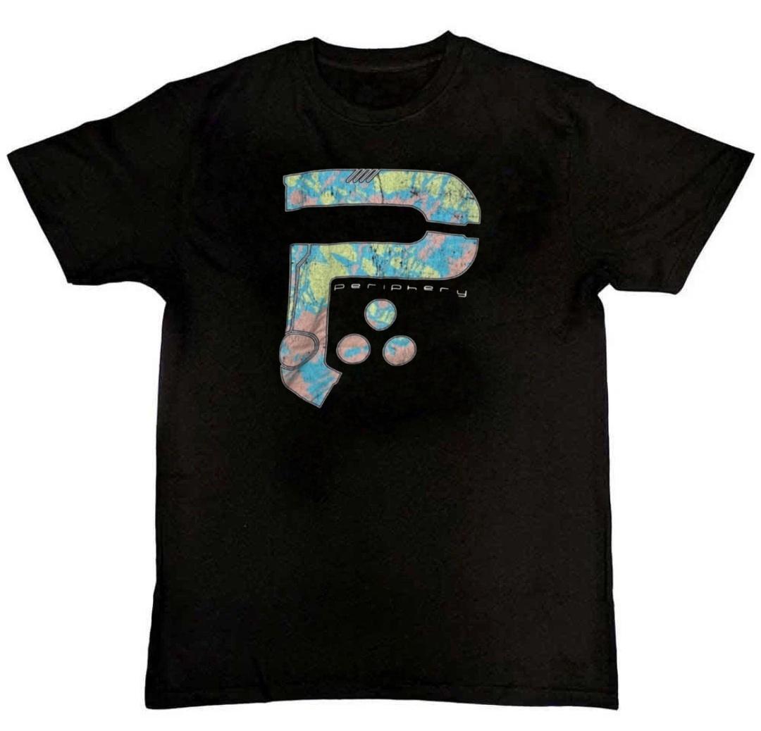 VTG Periphery Band Logo Graphic Print Mens T-Shirt L