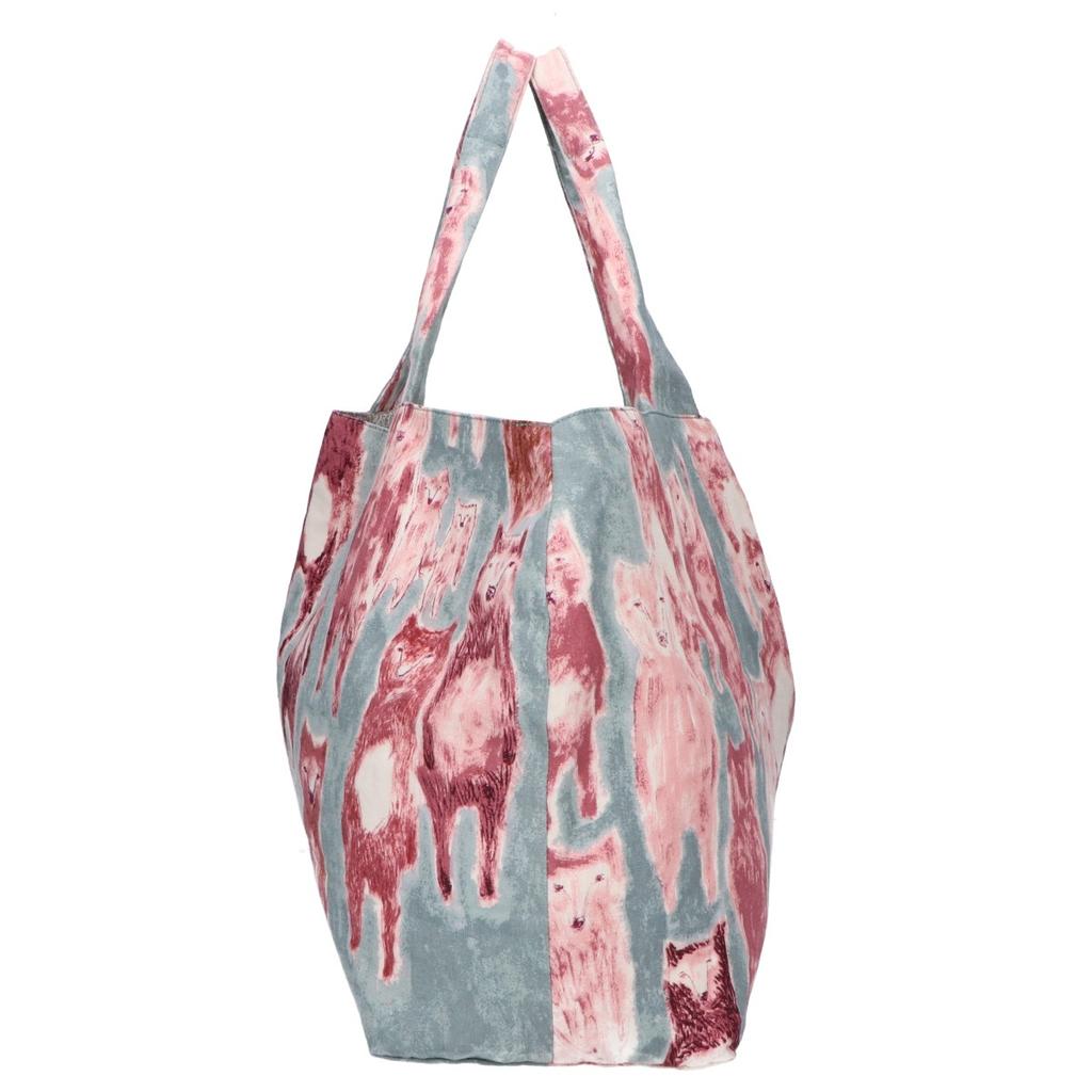 mina perhonen ys9904 Alive 25th Anniversary Panini Tote Bag Green / pinkUsed