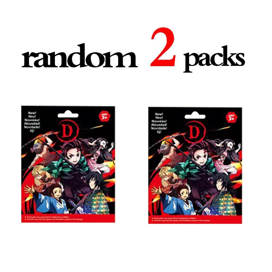 

2-24pcs Anime Demon Slayer figures Mystery Box Blind Box Toys Gifts PVC model Adults Decorative Kids birthday Christmas Gifts