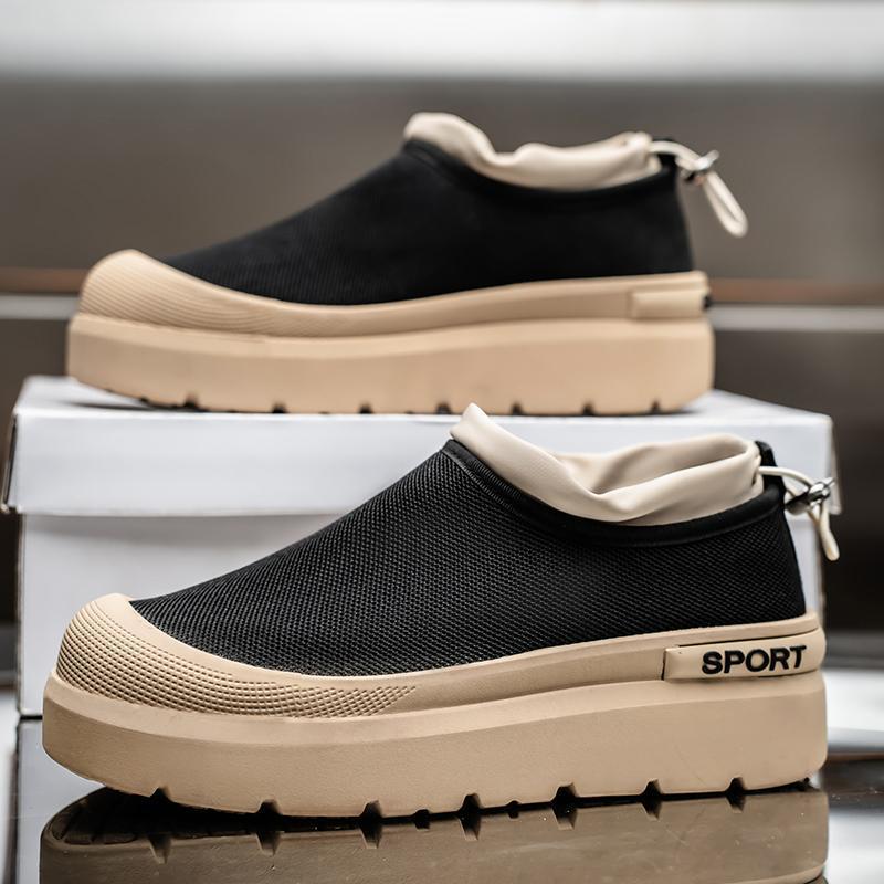 Fashion Summer Men's Sports Fashion Trend Casual Shoes Fly Weave Mesh Breathable Comfortable Lightweight Outdoor Hiking Chunky sneakers