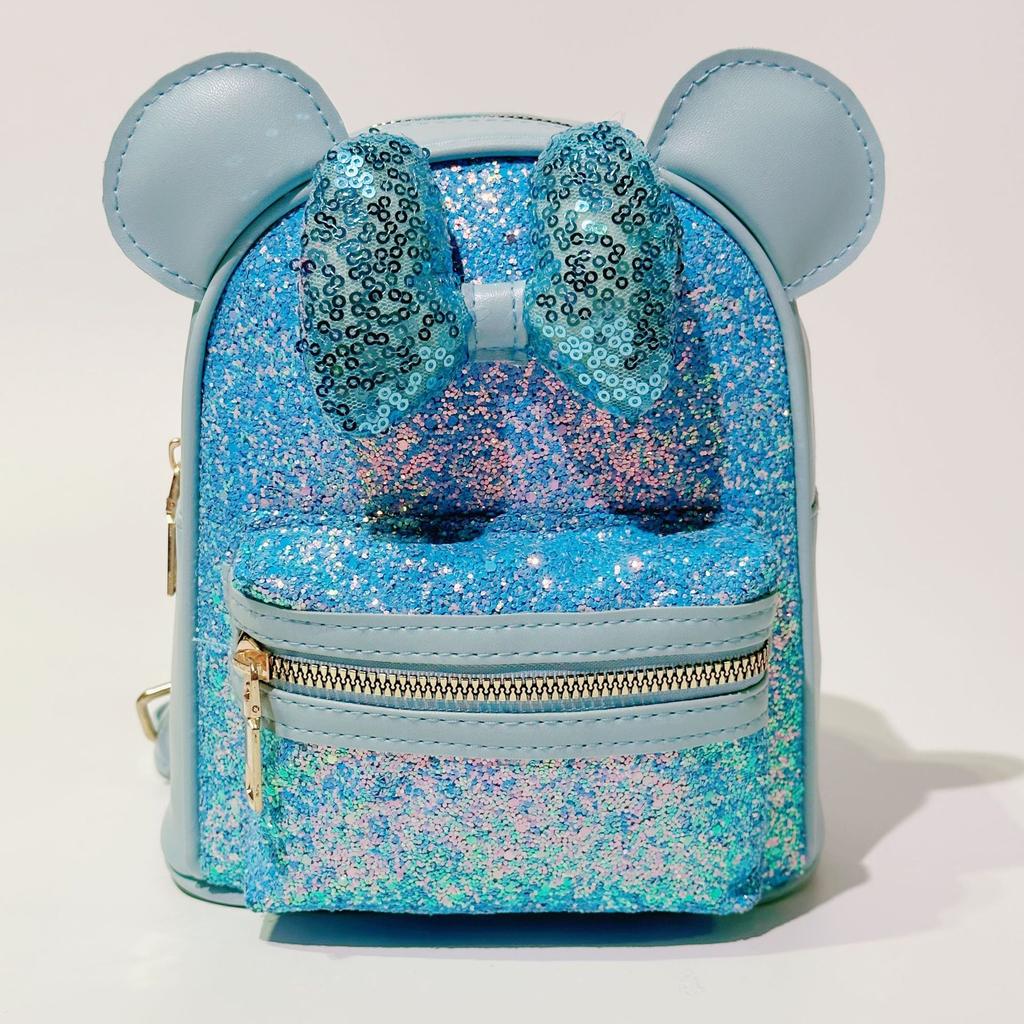 Bling Kids Backpacks Princess Bags for Girls Schoolbag Bow Knot Baby Kindergarten Backpack Toddler Shoulders Bag Children Gift