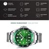 FNGEEN 9001 Luxury Brand Men's Watch Steel Tourbillon Frame Mechanical Watch Luminous Automatic Date Diamond Watch