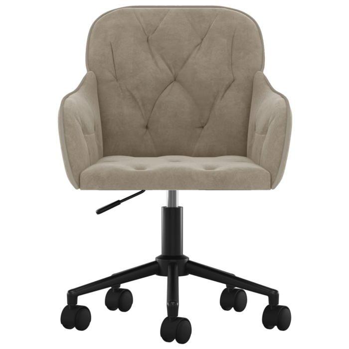 VidaXL Swivel Office Chair Computer Chair Swivel Office Armchair Office Seat Indoor Office Furniture 344867