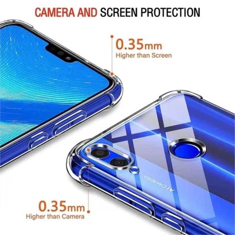 Husă transparentă cu airbag de 1,5 mm grosime pentru Huawei Honor 10 lite P20 P30 P40 20 lite Y6 Y7 Y9 Y6P Y7P Y8S Y8P P Smart S Pro 2019