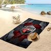Asciugamano da Spiaggia con Stampa del Brentford Football, Asciugamano Grande Morbido ad Asciugatura Rapida per Spiaggia Campeggio Nuoto