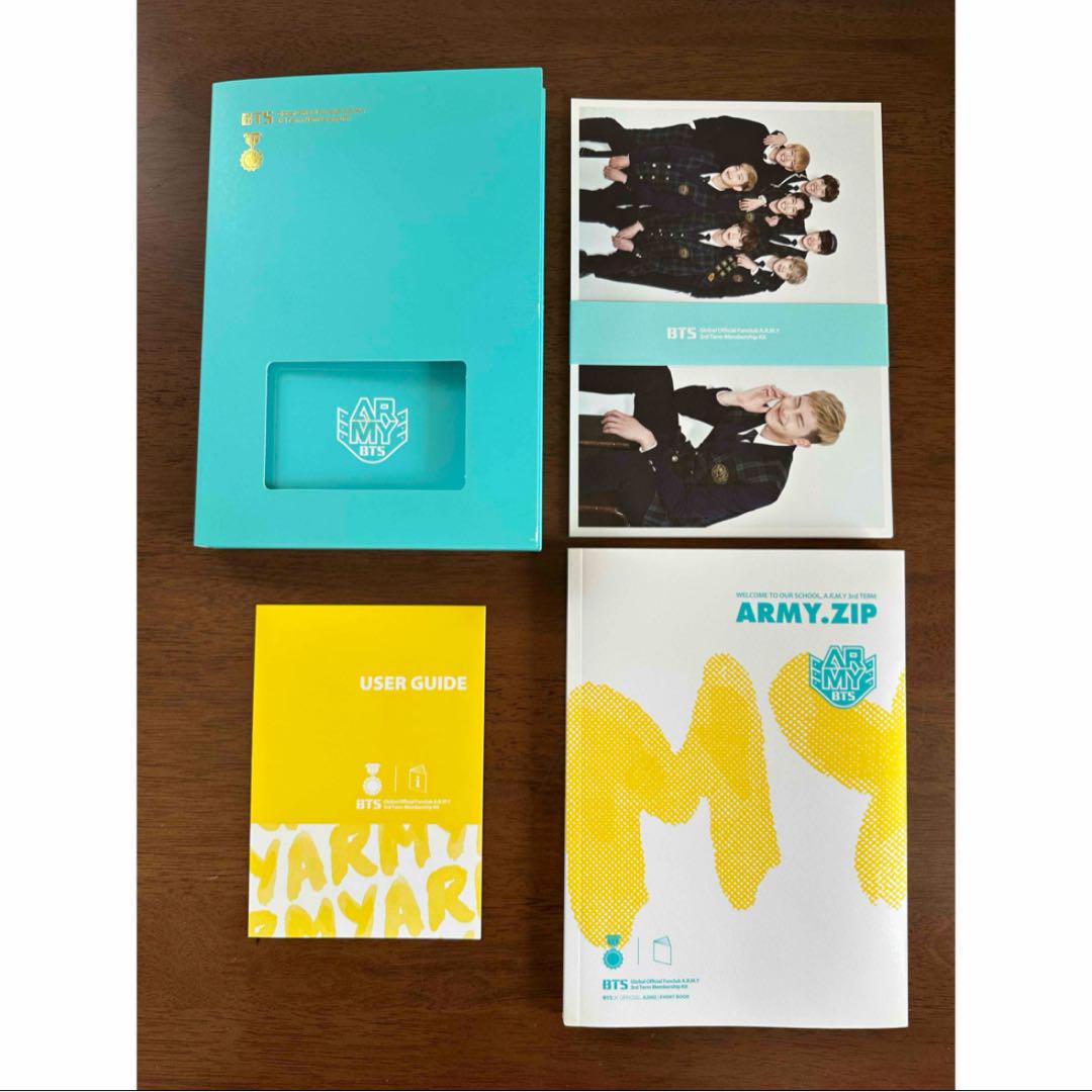

[USED] BTS Official FC 3rd 3rd Generation Army Bonus Kit with Postcard