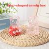 12PCS Large Gummy Bear Container Reusable Candy Storage Container Plastic Candy Boxes Clear Giant Gummy Bear Storage Jar