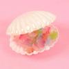 10pcs Plastic Shell Candy Boxes Sparkling Shells Gift Box Baby Shower Snack  Jewels Packaging Mermaid Birthday Party Decoration