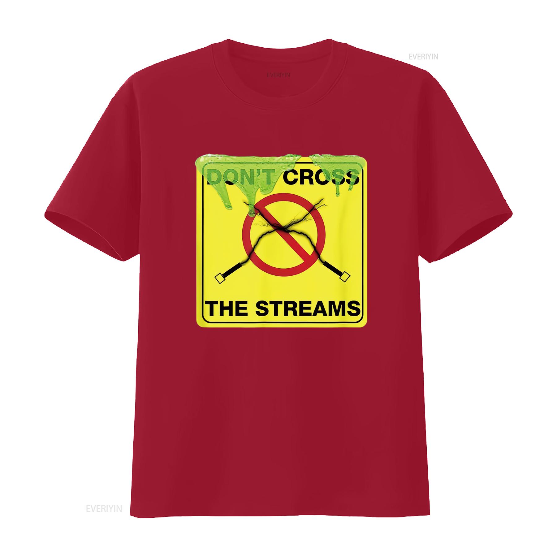 Womens Don t Cross The Streams Shirt vintage Washed Slightly Soft Breathable graphic Comfortable streetwear Unisex fashion S