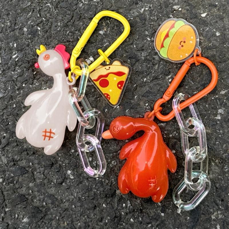 Color Changing Keychain,Bag Charms,Cute Key Chain Accessories Decor for Purse Handbag Car Keychain For Women Girls