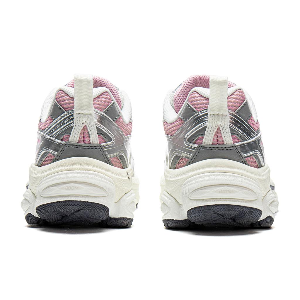Li Ning Boom Support Cushioning Slip Resistant Abrasion Resistant Rebound Low top Running Shoes Women's ARXV006-1
