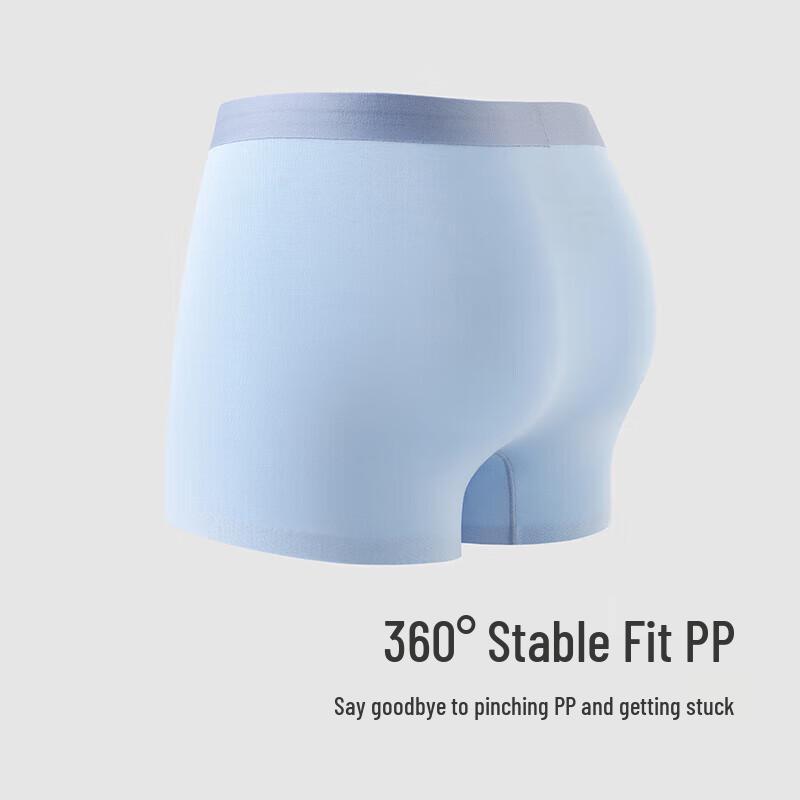 YEEHOO Kids' Seamless 7A Antibacterial Modal Boxer Briefs