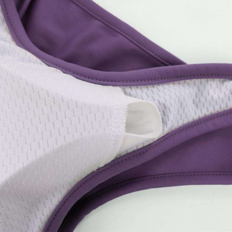 Dámská jógová podprsenka Proti otřesům Zpevňující Sportovní spodní prádlo Běh Fitness Sportovní vesta Podprsenka