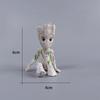 6cm Cute Tree Man Groot Guardians of The Galaxy Marvel Avengers GK Toys Action Figure Kawaii Car Decoration Kids Charm Doll Gift
