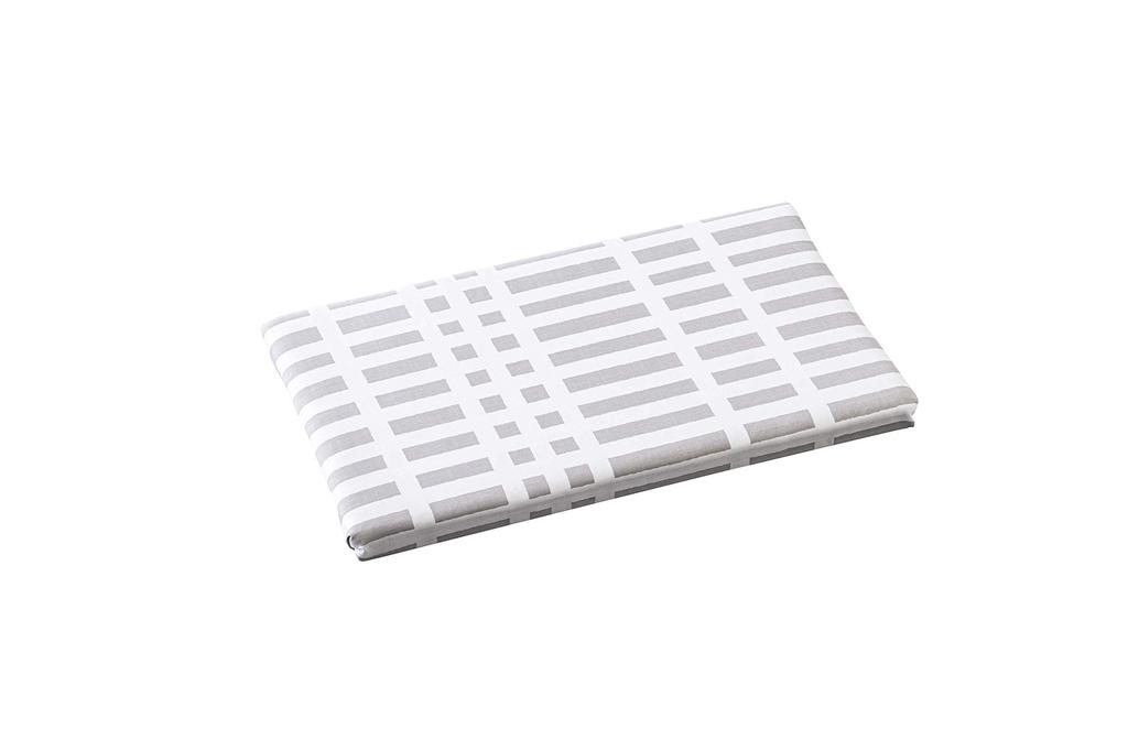 Yamazaki Flat Ironing Checkered W31 x x H2 Compact and Item Number 4989 (Yamazaki) Scandinavian-style Board, Gray, Approx. D18.5 cm, Space-Saving,