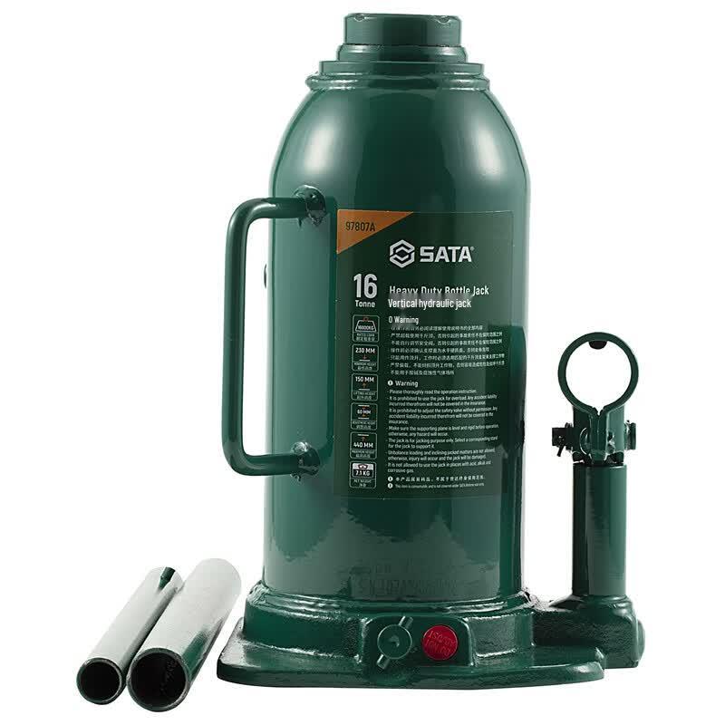 SATA 16-Ton Vertical Hydraulic Jack
