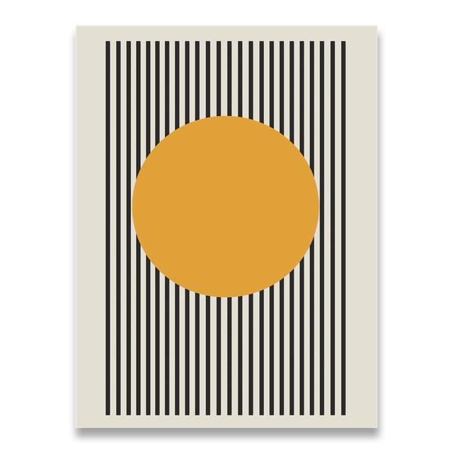 

Выставка Баухаус Уникальные геометрические плакаты Минималистский художественный холст 21cm×30cm NoFrame