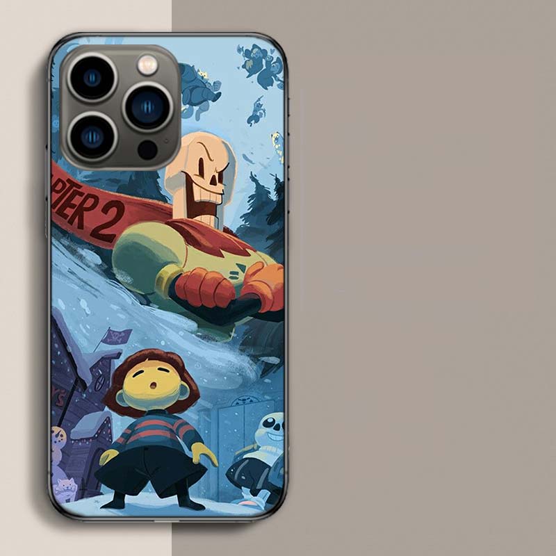 Chapter art Undertale Phone Case For Iphone 17 Air 15 Pro 14 Plus 16 Pro Max 17E 16E 12 13 Mini 11 Cover Cute Fundas