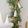Elk Jingle Bell Pendant Snowflake Christmas Tree Decorations Gift Christmas Bell Pendant  New Year