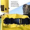 Thickened Material Roll Top Sack Mesh Pocket Floating Dry Bag Organizer Storage Backpack  Swimming