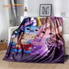 Coperta morbida in flanella con Stitch mostro cartone animato, Coperta da lancio Coperta comoda per picnic Letti Divano Casa Camera da letto Regalo Bambino