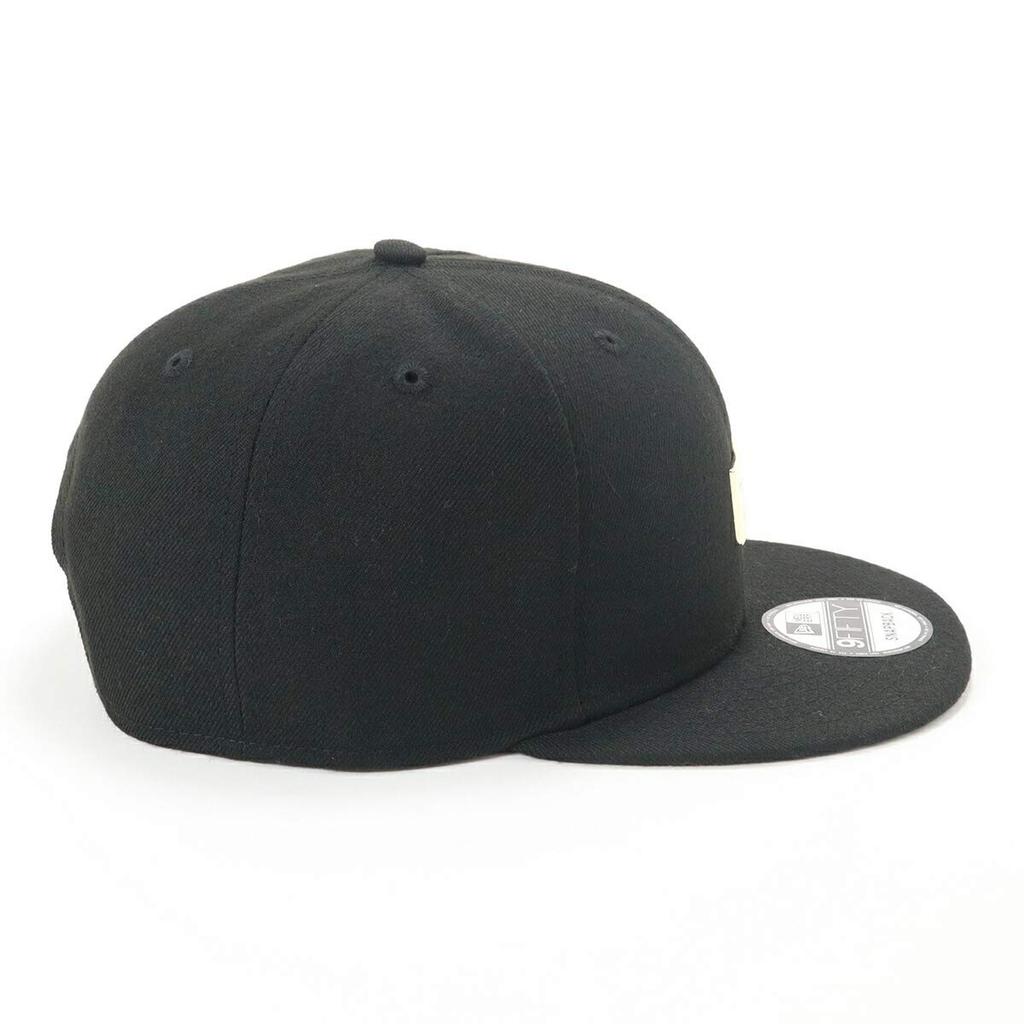 [New Era] New Era Cap 9FIFTY 14550962 N840NF307 BlackGold Black Metal Plate ONSPOTZ Exclusive Men's Women's Hat Snapback 950 Stylish Street Brand