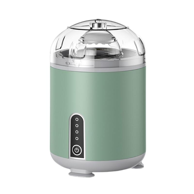 

Портативный электрический венчик для яиц Простой в чистке Электрический миксер для яиц Смешивающий инструмент для кондитеров и домашних кулинаров зелёный