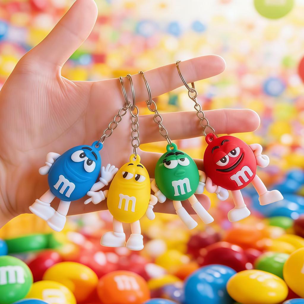 Cute Plush Stuffed Toy Keychain for Bags, Backpacks, Keys and Purse