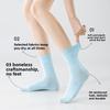 Boneless Socks for Women, Loose and Versatile Mid-calf Socks for Autumn and Winter