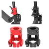 Foldable Scooter Pipe Clamp Rugged Lock Parts Metal Replacement for Electric Scooter Handlebar and Crash Protector