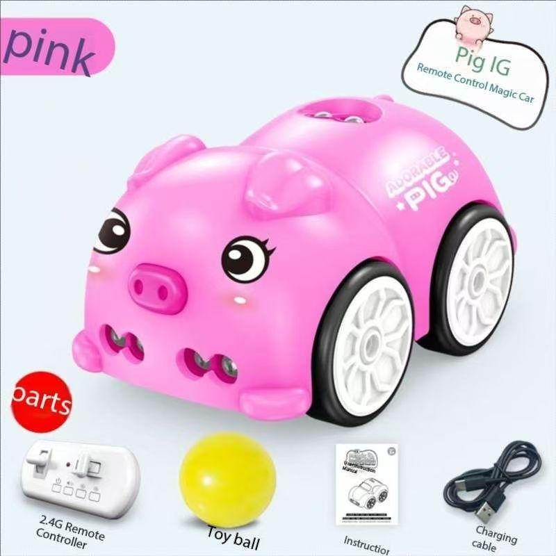 Remote-controlled Induction Car with Intelligent Obstacle Avoidance,Following,Line-tracing,Drifting,Charging Capabilities Children's Electric Toy Car