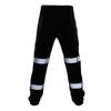 Men Road Work High Visibility Overalls Casual Splicing Casual Trouser Pants