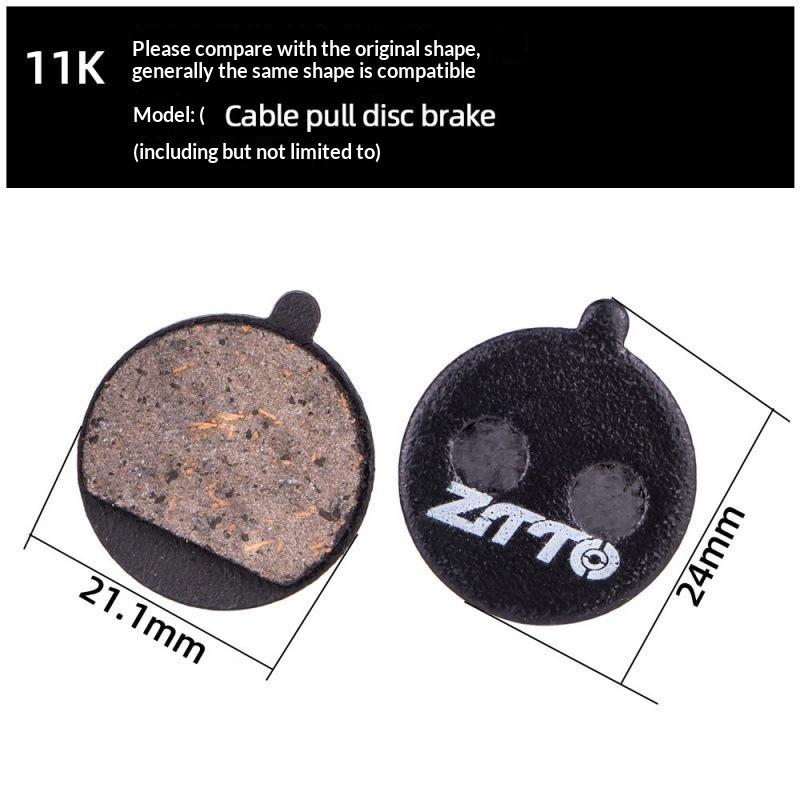 1 Coppia Pastiglie Freno Lega di Rame per Bicicletta Pastiglie Freno Idrauliche Pastiglie Resistenti all'Usura Per Bicicletta Pastiglie Freno a Disco Semi-Metalliche
