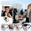 Heart-shaped Color-changing Ceramic Mug