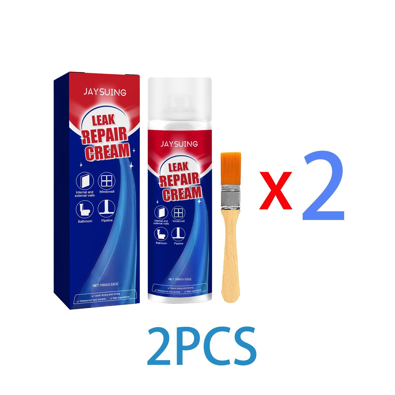 Spray de réparation de fuites Mastic étanche pour tuyaux de salle de bain, murs Résistant aux hautes températures Flexible Combleur de fissures Réparation rapide Anti-fuite
