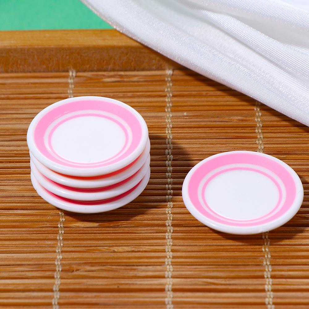 Pretend Play Toy Tableware Doll house Dinner Plates Kitchen Toys Food Dishes Photograph Props