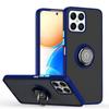 Clear Keysion Matte Phone Fashion Case For Honor X8 Transparent Shockproof Ring Stand Phone Back Cover For Huawei Honor X30i